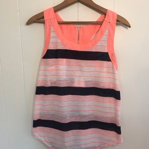Sweet Wanderer Stripe Racer Back Tank Top